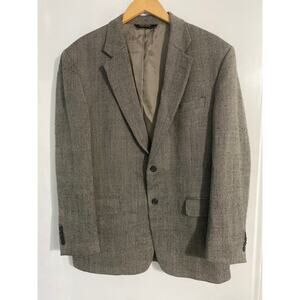 Jos A Bank blazer sport coat men’s size 43R brown tweed wool